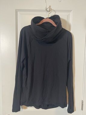 lululemon athletica Black Cozy Funnel Neck Pullover